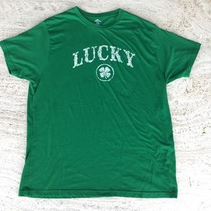 Irish ‘Lucky’ Green St. Patrick’s Day T-Shirt - Size XL